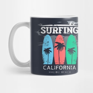 Surfing California Mug